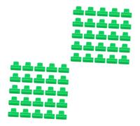 JOINPAYA 2sets Plant Holding Clips for Greenhouse Durable Clamp for Netting Film Easy Attach Design for Stakes High Strength Toughness for Garden Tunnels Arches 30pcs*2