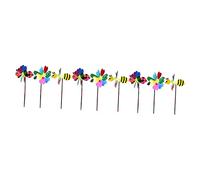 JOINPAYA 2sets Windmill China Windmill Ornament Boys and Girls Toy for Outdoor Fun 3pcs*2 Random Style