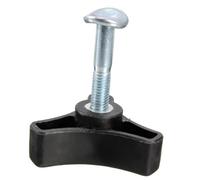 JOINPAYA 3 Sets Lawn Mower Handle Replacement Durable Triangle Knob for Easy Installation Weeding Machine Compatibility Complete with Screws for Lawn Care Gardening Tools