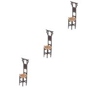 JOINPAYA 3 Sets Scale Abs Traditional Chinese Dollhouse Decor for Living Room and Bedroom for DIY Miniature House Kits and Cottagecore Living Decor