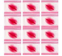 JOINPAYA 30 Pcs Hydrating Lip Masks with Hydrolyzed Collagen Natural Exfoliating Lip Patches and Remove Dead Skin Suitable for Household and Professional Treatment