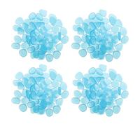 JOINPAYA 300pcs Blue Glowing Pebbles: Luminous Cobblestones -Aquarium Glow Stones Fish Tank Gravel Decorations - Aquarium Glow Resin Stones Glowing Rocks