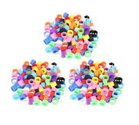 JOINPAYA 300pcs Pigeon Identification Bands Clip Plastic Pigeon Rings for Quail Leg Bands Identify Quail Bird Identification Foot Rings Use for Racing and Breeding Random Color