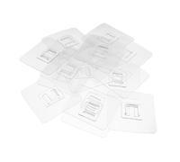 JOINPAYA 30pcs Adhesive Furniture Anchors and Pet Proofing Tip Fasteners for Dressers and Cabinets Easy Installation Self Adhesive Safety Wall Fixers for Protection