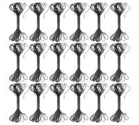 JOINPAYA 30pcs Black Embroidery Floss 8m Polyester Thread Sewing Kit Multi-Function Portable Cuttable Sewing Supplies for Daily Use and Knitting