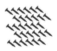 JOINPAYA 30pcs Electric Guitar Screws for Bass Pickguard Small Mounting Screws for Music Instrument Accessory Black