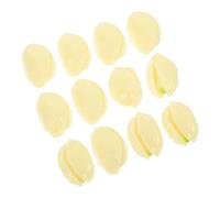 JOINPAYA 30pcs Realistic Artificial Pistachio Nut Models Faux Nuts for Home Decoration Unique Party Props Safe for Easy to Clean Food Models