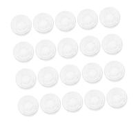 JOINPAYA 30pcs Transparent Guitar Effect Pedal Knobs Plastic Button Caps for Electric Guitar Potentiometer Instrument Protection Cap Easy Installation Ergonomic Design