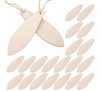 JOINPAYA 30Pcs Wooden Surfboard Cutouts Unfinished Painting Shapes DIY Craft Blanks for Educational Summer Beach Hanging Decorations