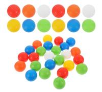 JOINPAYA 36pcs Hollow-out Golf Practice Balls for Indoor Training Lightweight Sports with Multi-colored Design Soft Flexible Swing Training Accessories for Home Use and Golf Random Color