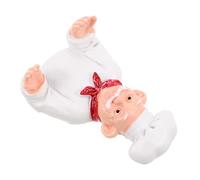 JOINPAYA 3d Resin Chef Figurine Magnet for Fridge, Kitchen Baker Refrigerator Sticker, Cute Magnetic Decor for Home, School, and Office Whiteboard