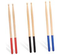 JOINPAYA 3pairs Non- Maple Wooden Drumsticks Comfortable Grip for Students Adults for Musical Instruments Drumstick Replacement for Percussion Practice