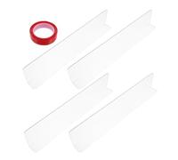 JOINPAYA 3pcs Abs Cat Window Guard for Windowsills, Prevents Chewing and Scratching by Dogs and Cats, Easy to Clean Windowsill Protector to Keep Surfaces Safe and Smooth