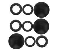 JOINPAYA 3pcs Alloy Center Cap Dust Cover for Mountain Bike Crankshaft Enhanced Power Transmission Dustproof Protection Lightweight Design Compatible with Various Road Bikes