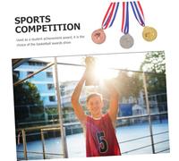 JOINPAYA 3pcs Basketball Medals Zinc Alloy Champions Award Medals Gold Silver Bronze for School Competitions Student Achievement Recognition