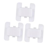 JOINPAYA 3pcs Boy Girl Adjustable Safety Locks for Boy Girl Self-Adhesive Cabinet Drawer Refrigerator Locks for Home Easy Install No Tools Needed Protects Against Trapped Fingers