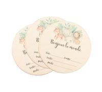 JOINPAYA 3pcs Cartoon Animal Design Announcement Sign Wooden Birth Announcement Sign for Newborn Adorable Decorative Plaque for Recording Birth Information Nursery Decoration