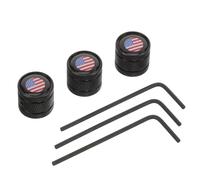 JOINPAYA 3pcs Electric Guitar Volume Tone Control Knobs Nation Flag Pattern Guitar Knobs Lightweight Control for Musicians
