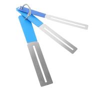 JOINPAYA 3pcs Fret Repair Kit for Guitar Fingerboard Polishing Tools and Stainless Steel Guards for Fret Dressing and Guitar Care