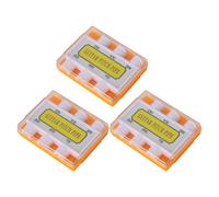 JOINPAYA 3pcs Guitar Pitch Pipe 6-tone Acoustic Tuning Tool for Standard E A D G B E Strings, Portable Pitch Pipe for Acoustic and Electric Guitars, Musician Practice Accessory