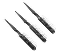 JOINPAYA 3pcs Hair Comb Set for Women with Rat Tail Pick, Wire Bristle Detangling Brush and Scalp Massage Comb, Professional Styling Tools for Dye and Perm Salon Use