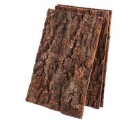 JOINPAYA 3Pcs Natural Bark Climbing Decoration for Reptiles Lifelike Tree Bark Adornment for Lizards Snakes Bearded Dragons for Vivarium Tortoise Tanks