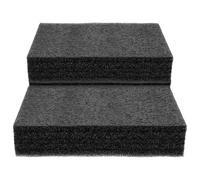 JOINPAYA 3PCS Needle Felting Mat Set Wool Felt Pad for DIY Projects Black 15x10x3cm Felting Base for Beginners Needle Craft Supplies