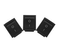 JOINPAYA 3pcs Popcorn Machine Switch Parts Commercial On/off Button Replacement for Small Popcorn Makers Universal Plastic Switch Accessory