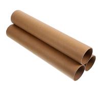 JOINPAYA 3Pcs Refillable Paper Tube Roll Set 30Cm X 5Cm Natural Color Blank Crafting Cylinders for DIY Paper Towel Rolls and Arts Crafts Projects