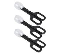 JOINPAYA 3pcs Reptile Feeding Clip Reptile Cleaning Clip Comfortable Scissors Handle Design Abs Plastic for Pet Raising Feeding Tool Suitable for Locusts