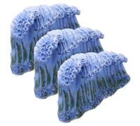 JOINPAYA 3pcs Resin Ocean Wave Figurine for Sand Trays and Beach Dioramas