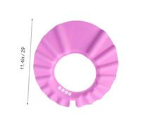 JOINPAYA 3pcs Shampoo Cap for Boys and Girls Shower Hat Elastic Straps Soft Protect Eyes Ears