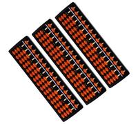 JOINPAYA 3Pcs Student Abacus 15-Column Chinese Mathematical Abacus Counting for Early Education School and Home Math Learning Supplies