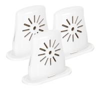 JOINPAYA 3pcs Ukulele Humidifier Sound Hole Moistener Set White Moisture Maintenance Tool for Small Ukuleles Prevent Dry Crack Musical Instrument Accessory