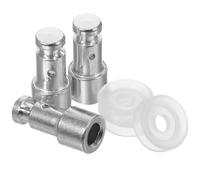 JOINPAYA 3pcs Universal Float Valve Gasket Replacement for 4l/5l/6l Electric Pressure Cooker Accessories, Pressure Cooker Safety Relief Valve Parts for Kitchen Appliances