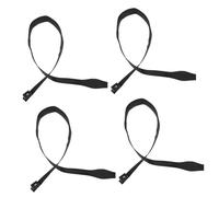 JOINPAYA 4 Pair Adjustable Trekking Pole Wrist Strap Softly Padded Hiking and Ski Wristbands Wide Straps for Walking Sticks Outdoor Stability and Safety Accessories