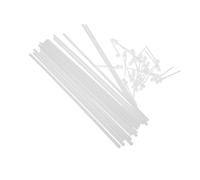 JOINPAYA 40 Sets Garden Pinwheel Replacement Parts with Thickened Plastic Windmill Rods DIY Windmill Supplies for Outdoor Adventures School Projects and Team Building Activities