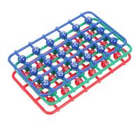 JOINPAYA 49pcs Portable Bingo Balls Set for Party Games, Assorted Colour Abs Material with Numbering, for Adult Raffle Draws and Lottery Activities