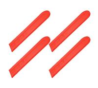 JOINPAYA 4pcs 18 Inch Chainsaw Bar Scabbard Covers Plastic Protective Sleeve Guards for Chainsaw Bars Suitable for Outdoor Garden Use