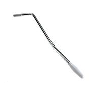 JOINPAYA 4pcs 5mm 6mm Electric Guitar Tremolo Arm Set White Handle Single Whammy Bar Vibrato Crank Lever for Style Electric Guitars Tremolo Bridge Compatible for Rock and Live Performance