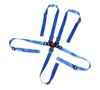 JOINPAYA 4pcs Adjustable Five-Point High Chair Straps for Stroller and Highchair Harness with Scratch-Resistant Fit Safety Belt
