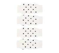 JOINPAYA 4Pcs Anti-slip Dog Leg Socks with Cute Polka Dot Design Supple Warm Pet Leg Sleeves for Puppies Secure Fit Non-slip Socks for Indoor Outdoor Use