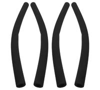 JOINPAYA 4pcs Black Sponge Stroller Handle Covers, Comfortable Foam Grip Straps with Wide Applicability, Universal Pushchair Handlebar Cushion for Strollers and Shopping Carts