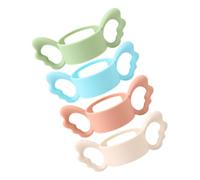 JOINPAYA 4pcs Bottle Handles Ergonomic Silicone Grip for Newborns Comfortable Feeder Handle Easy to Install Safe and for Everyday Use