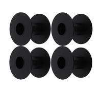 JOINPAYA 4pcs Cable Reel Empty Plastic Wire Spools with Robust Construction and Compact Cylindrical Design for Managing Heating Wires at Home Or Laboratory