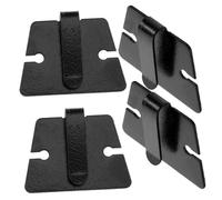 JOINPAYA 4pcs Car Mic Holder Plastic Clip Set for Vehicle Radio Microphone Mount Compatible Ic-2720h Ic-2820ht M241 Dr635 Handheld Radio