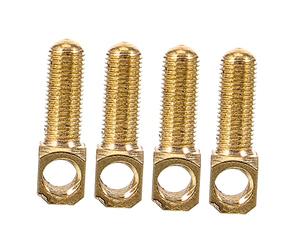 JOINPAYA 4Pcs Cello Bow Frog Screw Metal High Strength Simple to Use 0.59X0.28X0.20In Professional Cello Accessories Musical Instrument Repair Kit