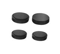 JOINPAYA 4pcs Cowbell Mute Magnet Noise Reduction Accessory Easy Installation for All Cowbells Includes Small to Sound Dampening