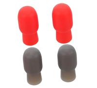 JOINPAYA 4pcs Drumstick Tips for Mute Caps for Improved Rhythm and Timing for Drummers and Percussionists