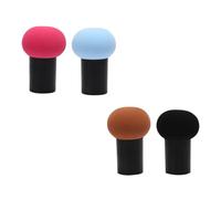 JOINPAYA 4Pcs Dual Purpose Mushroom Puff Sponge for Face Makeup Powder and Liquid Foundation Soft Texture for Personal and Professional Use Random Color